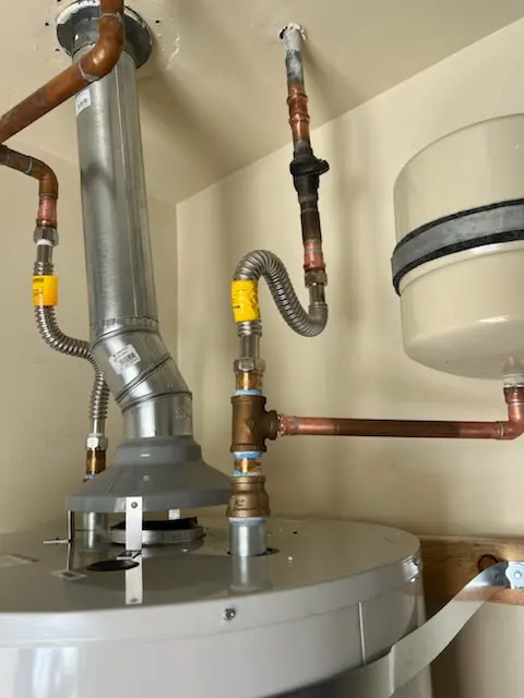 Water heater installation and plumbing repair in Marshfield Hills